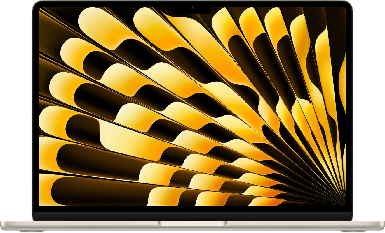 Apple MacBook Air 13 (M5, 10C CPU/8C GPU, 2026), 16 ГБ, 512 ГБ SSD, Сияющая звезда (Starlight)